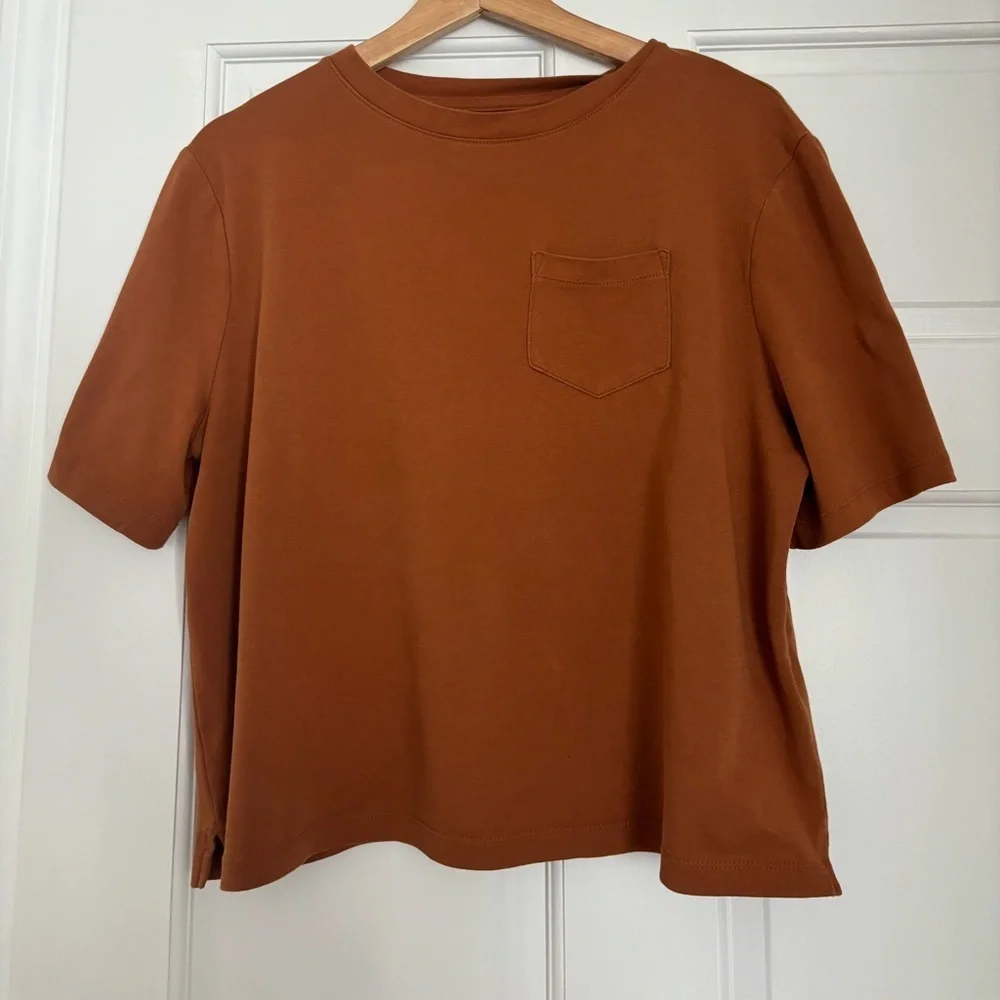 A New Day Orange Short Sleeve Tee - Picture 2 of 5